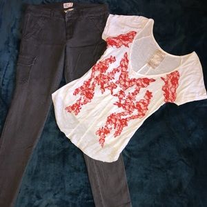 American Eagle utility pants